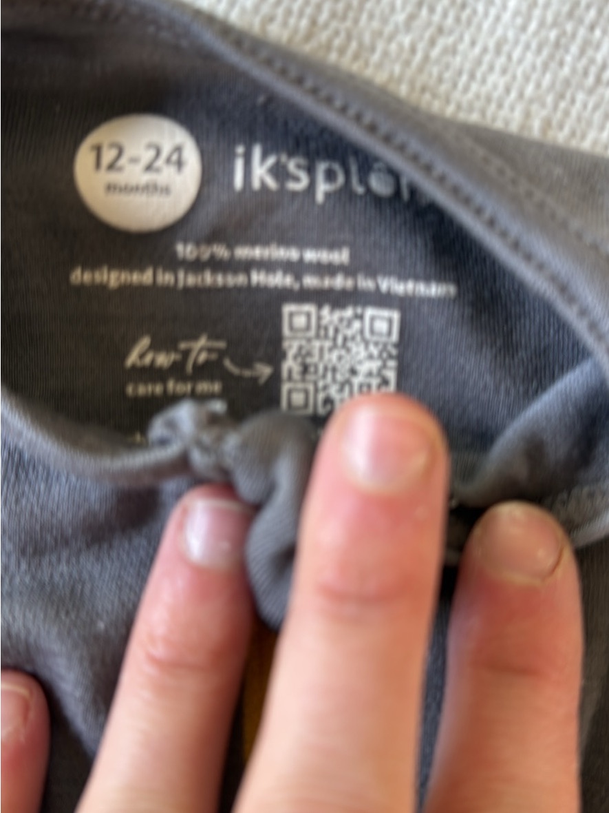 Iksplor Merino Wool Adventure Zippy — image 2 of 2